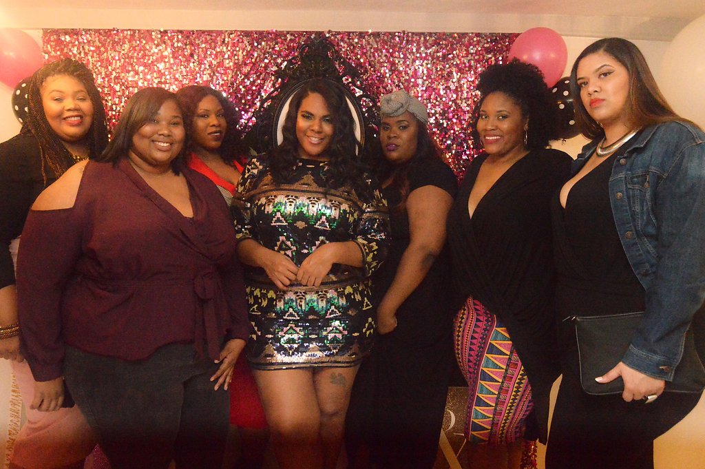 blogiversary ideas, plus size model, plus size party 